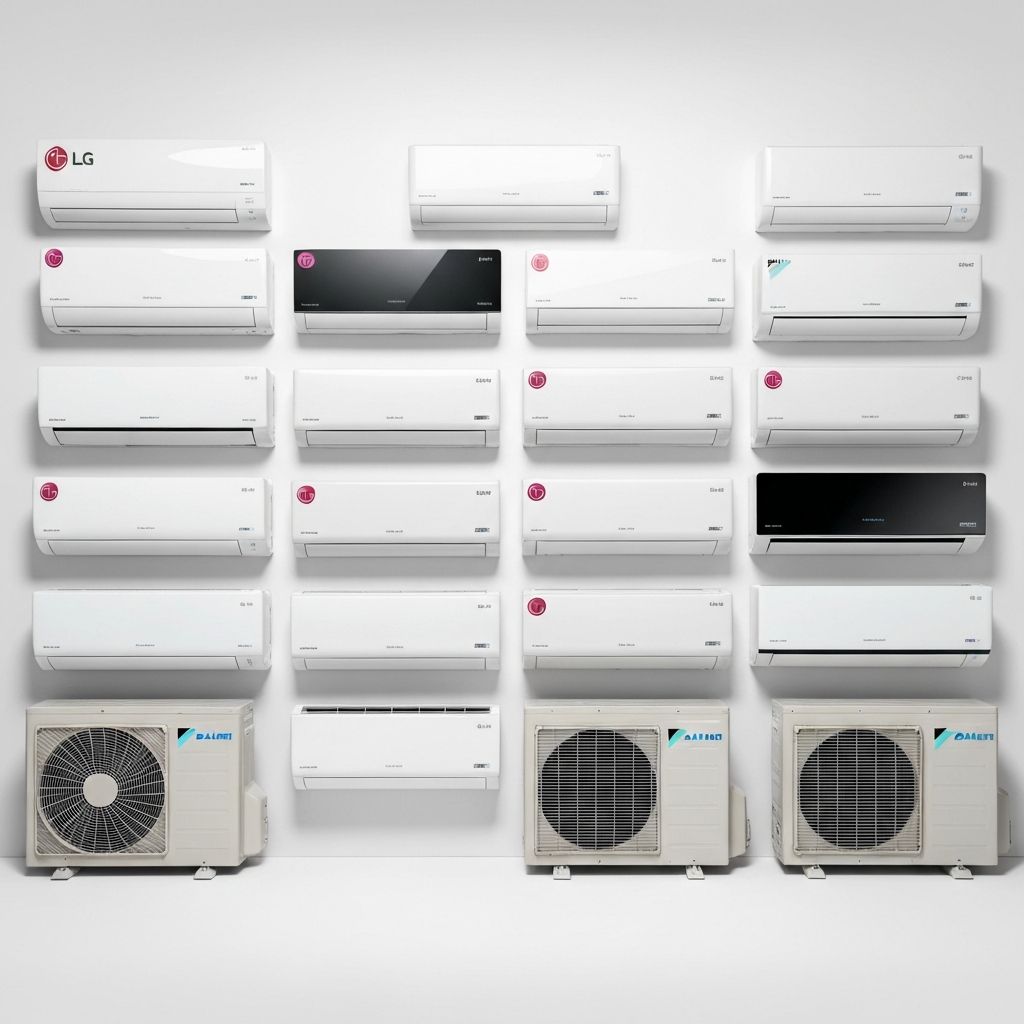 All AC brands we service